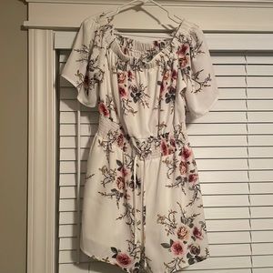 Floral. Shein. Romper. Size XL.